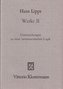 Lipps, H: Werke / Band 2: Untersuchungen zu einer hermeneuti