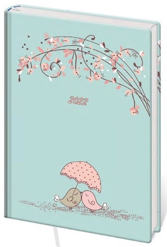 Diář 2022 A5 LYRA týdenní L218 Birds