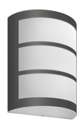 LED Venkovní nástěnné svítidlo Philips PYTHON 8719514417595 1x6W 450lm 2700K IP44 antracitové