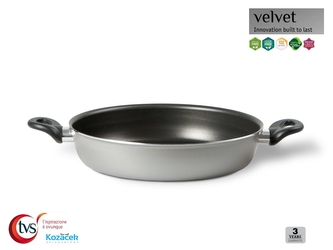 Pánev nepřilnavá ¤32cm 2 ucha  VELVET