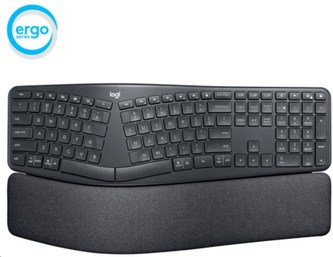 Logitech Wireless Keyboard K860 ERGO, DE