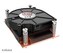 AKASA chladič AM4-Low profile CPU cooler with Copper heatsink