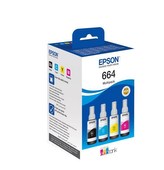 EPSON ink 664 EcoTank 4-farebné multibalenie