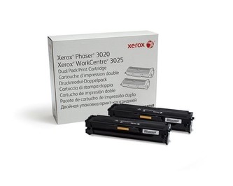 Xerox Toner Black pro Phaser 3020/3025 Dual pack (3000 str)