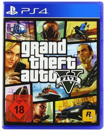 PS4 hra GTA V