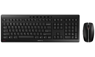 CHERRY set klávesnice a myši STREAM DESKTOP RECHARGE/ bezdrôtová/ USB/ dobíjacia / čierna