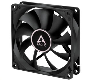 ARCTIC ventilátor F9 PWM, 92mm, černá