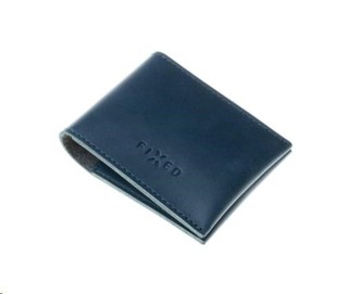 FIXED kožená peněženka Smile Wallet se smart trackerem Smile Pro, modrá