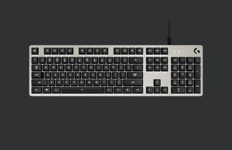 Logitech klávesnice G413 Mechanical Gaming Keyboard, US INT'L, INTNL, Silver