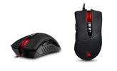 A4tech BLOODY V3 herní myš, až 3200DPI, V-Track  technologie, 160KB paměť, USB, CORE 2, kovové podložky