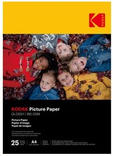 KODAK Photo High Gloss (180g/m2) A4 25 listov