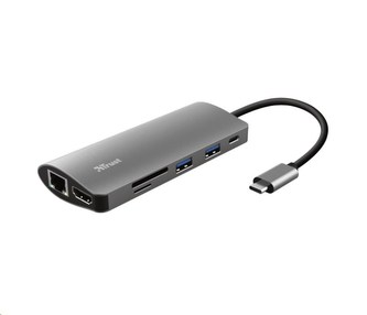 TRUST adaptér DALYX, 7-in-1, USB-C