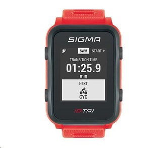 Sigma iD.TRI Basic neónová červená