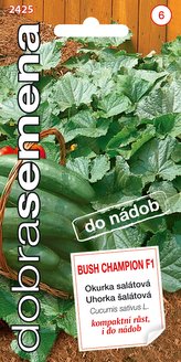 Dobré semená Uhorka šalátová do nádob - Bush Champion F1 10s