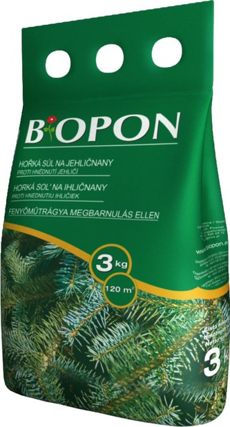 Bopon - horká soľ pre ihličnany 3 kg BROS