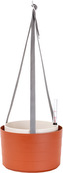 Žardina samozavlažovací trojzávěs Berberis - terakota + slonová kost 30 cm