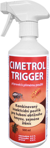 Cimetrol Trigger insekt. postrek proti obtiažnemu hmyzu - 500 ml rozprašovač