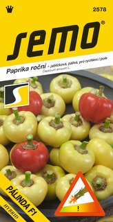Paprika zel. pálivá F1 - Pálinda F1 jabĺčková 15s /SHU 2 500/