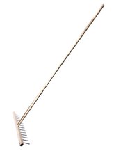 Hrábě dřevěné - umělohmotné kolíky