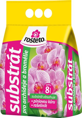 Substrát - Orchidey a bromélie Rosteto - 8 l