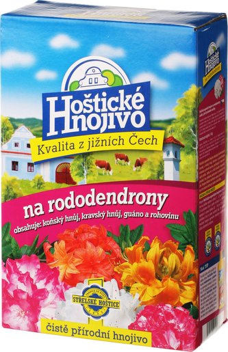 Hoštické - rododendrony a azalky 1 kg s guánem Hoštické - rododendrony a azalky 1 kg s guánem