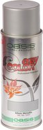 Oasis - 400 ml metalický sprej stříbrný