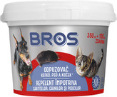 Bros - práškový odpudzovač krtkov, psov a mačiek 350 ml + 100 ml zadarmo