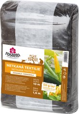 Neotex / netkaná textilie Rosteto - černobílý 50g šíře 10 x 1,6 m