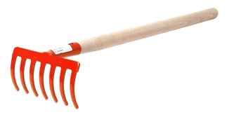 Hrabičky 7 Z s násadou 50 cm (75 cm) Rosteto - oranžová