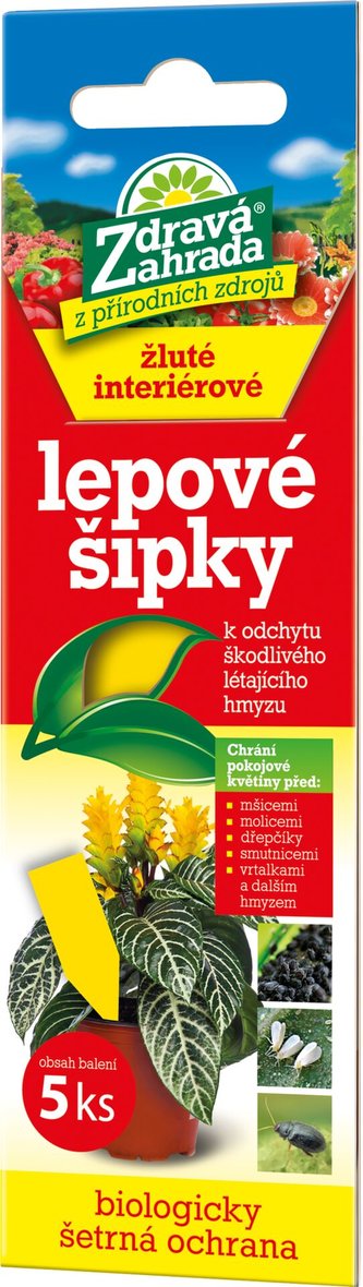 Zdravá záhrada - Lepové šípky žlté (5 ks) Zdravá záhrada - Lepové šípky žlté (5 ks)