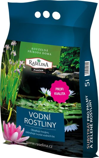 Substrát - Vodné rastliny 5 l Raš.