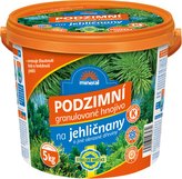 Hnojivo podzimní - jehličnany 5 kg kbelík