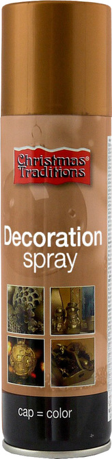 Dekorácia - farba medený bronz sprej 150 ml