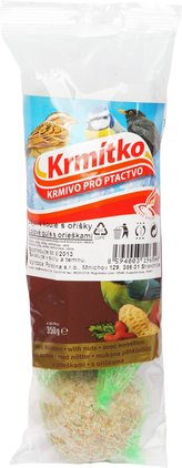 Lojsemenná koule 4 ks folie (4x90 g) s oříšky