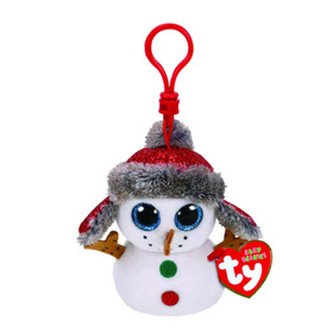 Beanie Boos Buttons Snowman