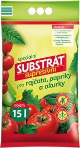 Substrát Forestina Profík - Supresívny pre paradajky, papriky a uhorky 15l