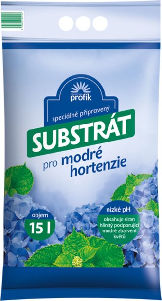 Substrát Forestina Profík - Speciální pro modré hortenzie 15 l