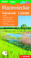 Mazowieckie-mapa turystyczna plastik