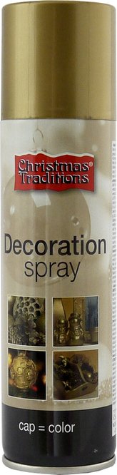 Dekorácia - farba zlatá sprej 150 ml