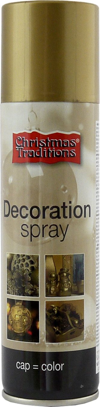 Dekorácia - farba zlatá sprej 150 ml