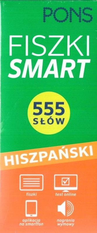 FISZKI SMART 555 Hiszpański W.2 PONS