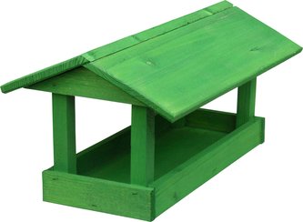 Krmítko pro venkovní ptactvo - č. 12, velké zelené
