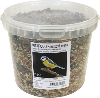 Krmítkové menu vedierko - 3500 ml