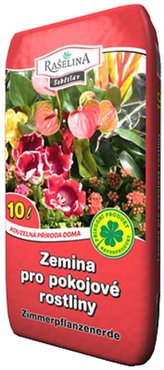 Substrát - Pokojovky 10 l Raš.