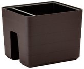 Truhlík samozavlažovací Berberis na zábradlí - čokoláda 30 cm