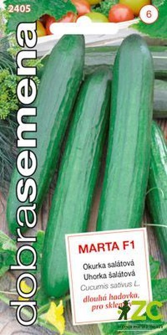 Dobré semená Uhorka sklen. - Marta F1 Kr 10s