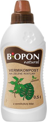 Bopon - Natural Vermikompost pre zelené rastliny 500 ml BROS