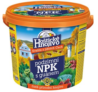NPK - 4,5 kg hoštické s guánem podzimní NPK - 4,5 kg hoštické s guánem podzimní