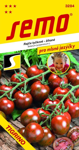 Paradajka tyč. - Tigrino 30s - séria JAZÝČKY