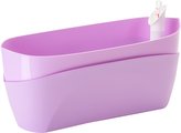 Truhlík samozavlažovací Doppio - fialová 38 cm